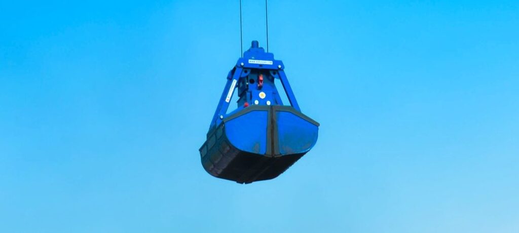 Worlds every port required Bulk Materials Loading Grabs.