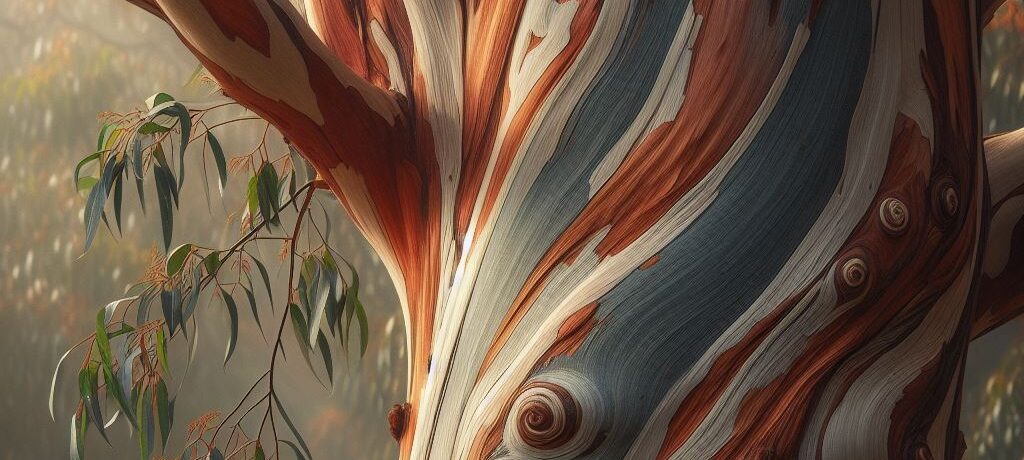 Eucalyptus trees in India: