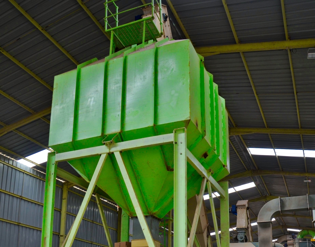 pellet silo, bulk storage,