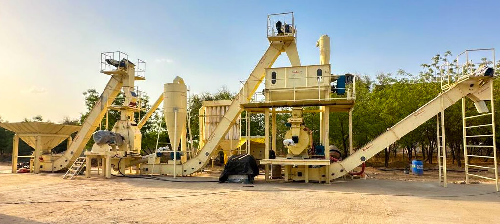 Recently Installed Turnkey Biomass Wood Pellet Plant
