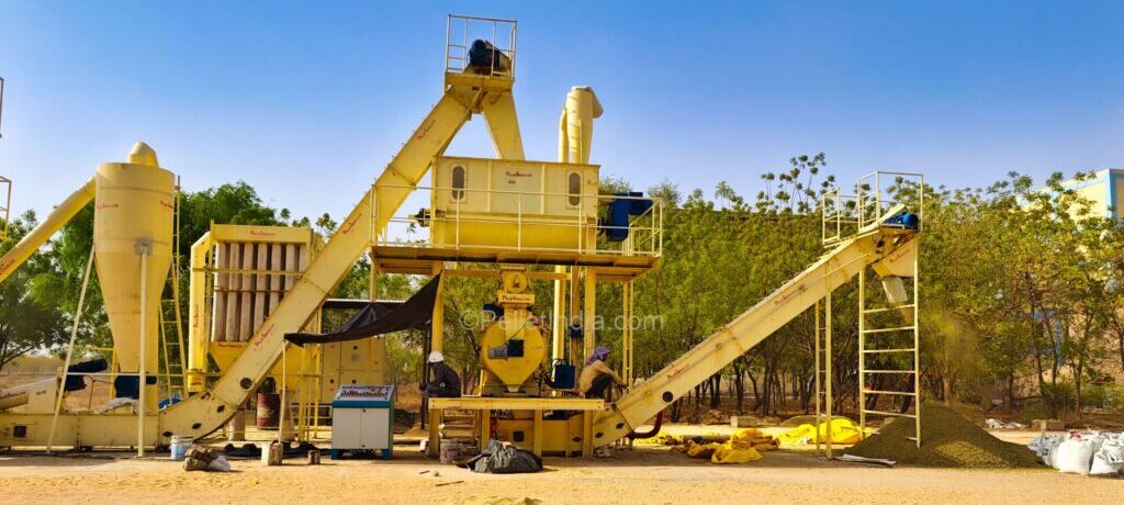 A Biomass Pellet Production Line by PelletIndia.com for