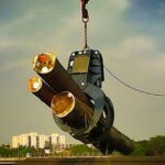 Timber Log Grab at Kandla Port, Gujarat