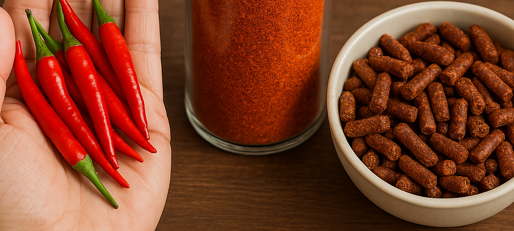 ð¶️ What are the benefits of turning chilli powder into pellets ?