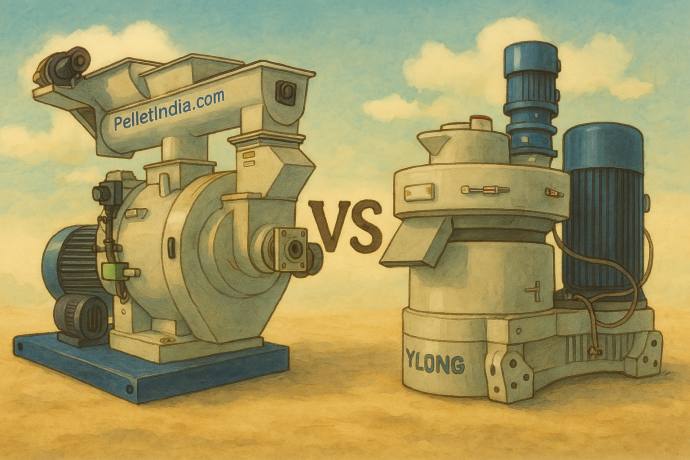 What generation level does the PELLETINDIA 3022-2.5 pellet mill represent compared to Other 8th Generation ?