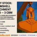 ð¢ Ready Stock: Clamshell Attachment Grab – 3 CBM