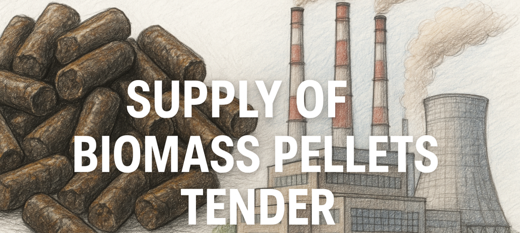 ð¥ HPGCL Tender: Supply of Torrefied Agro Residue Biomass Pellets (3.55 Lakh MT) – Apply Now!