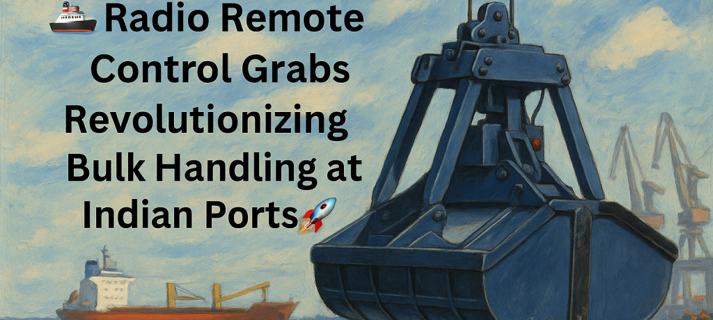 ⚙️ How Do Radio Remote Control Grabs Work in Port Handling Operations?