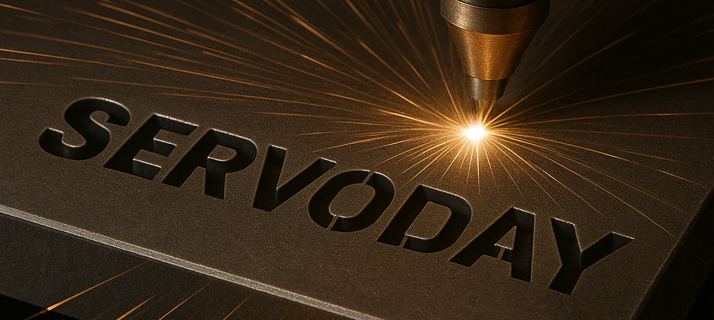 ð SERVODAY Introduces Laser-Cut Manufacturing Excellence! ð¥