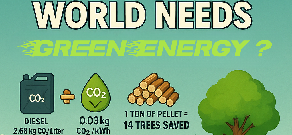 ð WORLD NEEDS GREEN ENERGY – WHY? ð⚡