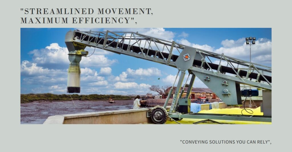 ð¢ Ship & Barge Bulk Loading Conveyor System by GrabsIndia