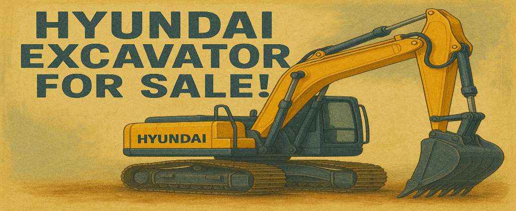 Excavator for Sale – Hyundai 215