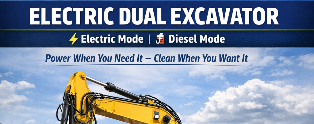 ⚡ ELECTRIC EXCAVATOR – DUAL MODE ⚡