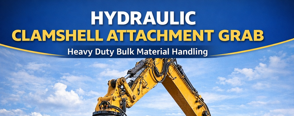 ð Hydraulic Clamshell Grab – Power, Precision & Productivity ð
