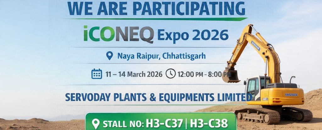Servoday Plants & Equipments Limited at iCONEQ Expo 2026 – Showcasing Hybrid Innovation & Heavy Engineering Excellence