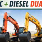 Can existing diesel excavators like JCB, Tata Hitachi, Komatsu or SANY be converted to electric?