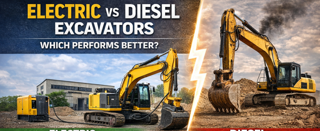 Is Electric Excavator Performance Equal to or Better than Diesel Excavators?