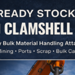 3 CBM Clamshell Attachment Grab – Ready Stock | Immediate Dispatch
