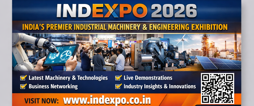 INDEXPO 2026 – India’s Premier Industrial Machinery & Engineering Exhibition