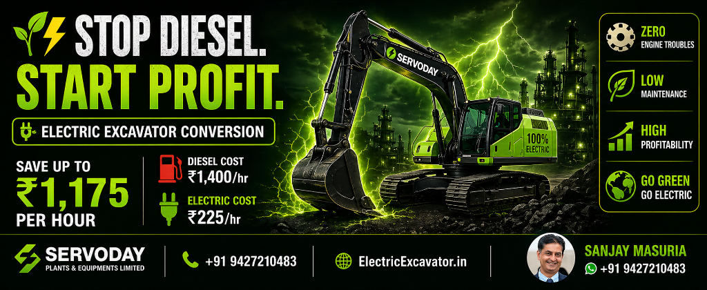 Electric Excavators: Unlocking Massive Savings & Profit for Owners and Rental Users