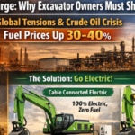 Future Fuel Price Surge: Why Excavator Owners Must Shift to Electric Now